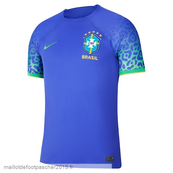 Maillot Foot Achat Exterieur Maillot Brésil 2022 Bleu