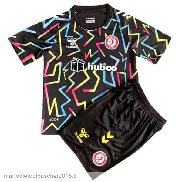 Maillot Foot Achat Gardien Conjunto De Enfant Bristol City 2022 2023 Noir