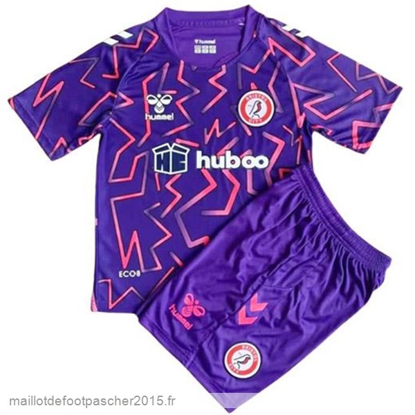 Maillot Foot Achat Gardien Conjunto De Enfant Bristol City 2022 2023 Purpura