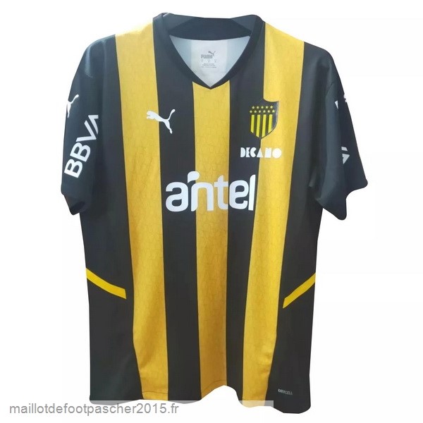 Maillot Foot Achat Thailande Domicile Maillot Penarol 2022 2023 Noir Jaune