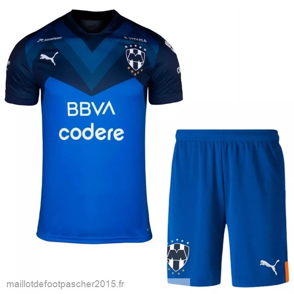 Maillot Foot Achat Exterieur Conjunto De Enfant Monterrey 2022 2023 Bleu