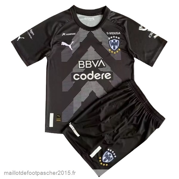 Maillot Foot Achat Gardien Conjunto De Enfant Monterrey 2022 2023 Noir