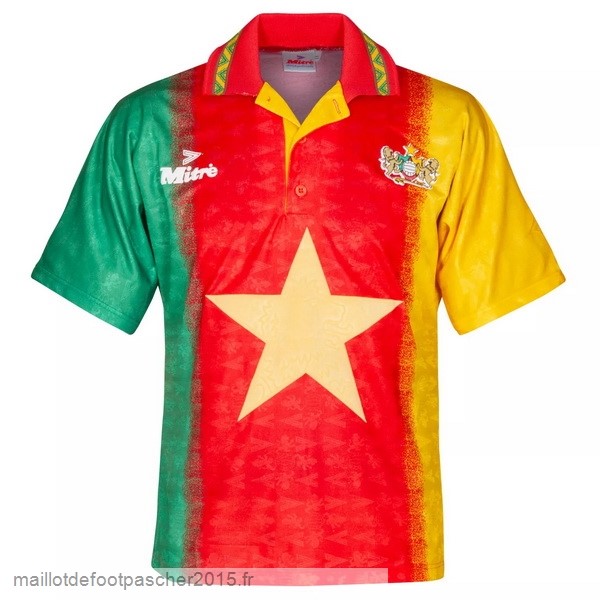 Maillot Foot Achat Domicile Maillot Cameroun Rétro 1994 Orange