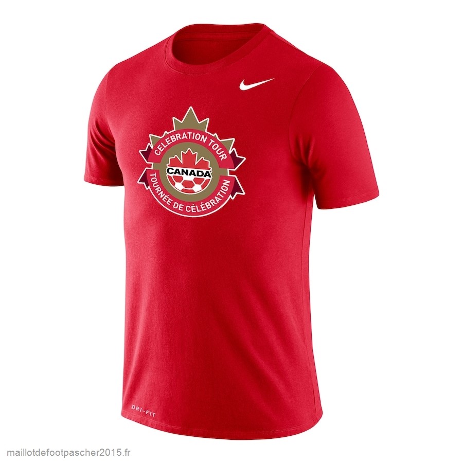 Maillot Foot Achat Entrainement Canada 2022 Rouge