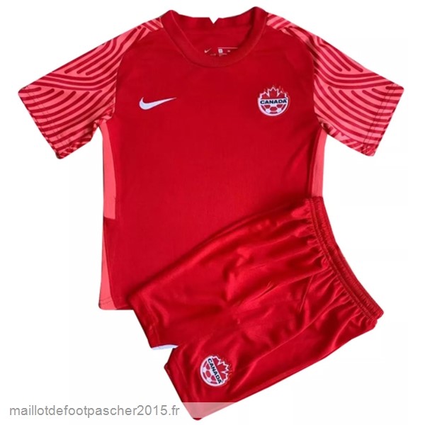 Maillot Foot Achat Domicile Conjunto De Enfant Canada 2022 Rouge