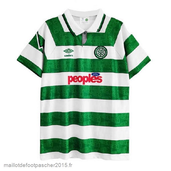 Maillot Foot Achat Domicile Maillot Celtic Rétro 1991 1992 Vert