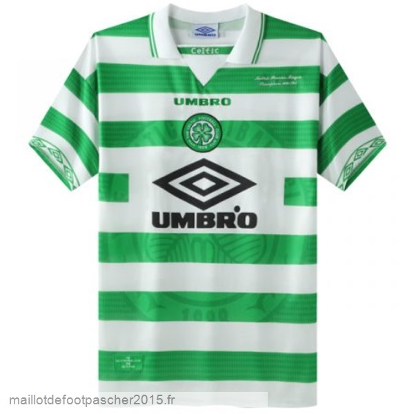 Maillot Foot Achat Domicile Maillot Celtic Rétro 1998 Vert