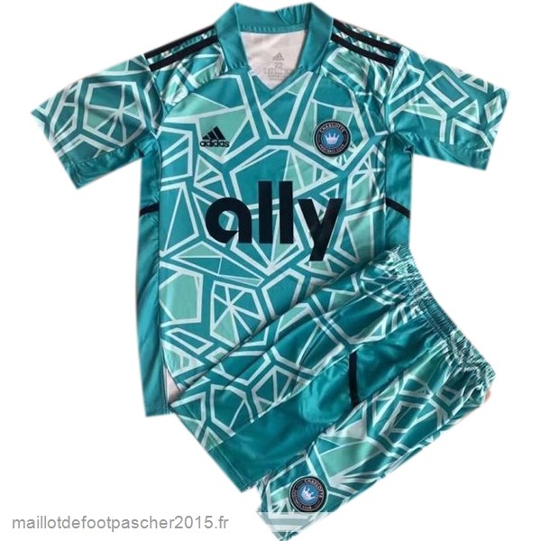 Maillot Foot Achat Gardien Conjunto De Enfant Charlotte 2022 2023 Bleu