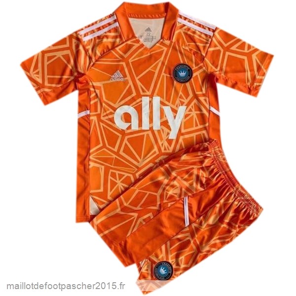 Maillot Foot Achat Gardien Conjunto De Enfant Charlotte 2022 2023 Orange