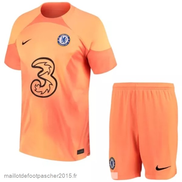 Maillot Foot Achat Conjunto De Hombre Gardien Chelsea 2022 2023 Orange