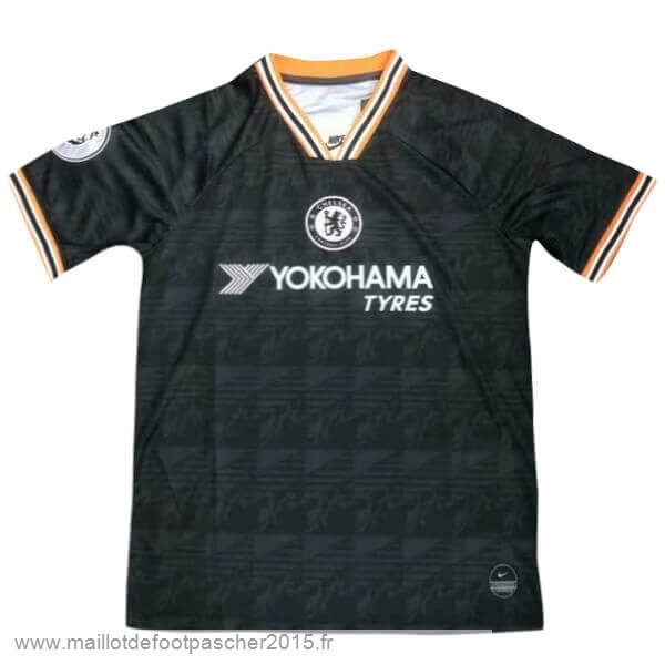 Maillot Foot Achat Entrainement Chelsea 2019 2020 Noir