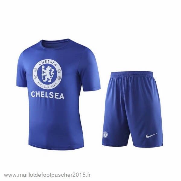 Maillot Foot Achat Entrainement Conjunto Completo Chelsea 2019 2020 Bleu