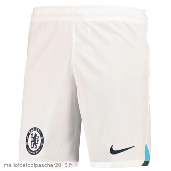 Maillot Foot Achat Exterieur Pantalon Chelsea 2022 2023 Blanc