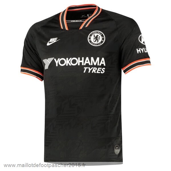 Maillot Foot Achat Thailande Third Maillot Chelsea 2019 2020 Noir