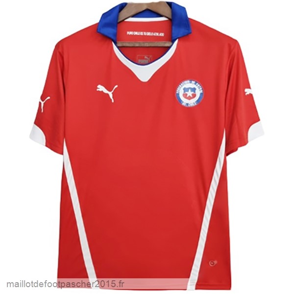 Maillot Foot Achat Domicile Maillot Chili Rétro 2004 Rouge