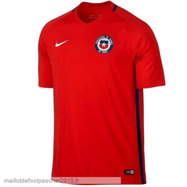 Maillot Foot Achat Domicile Maillot Chili Rétro 2016 Rouge