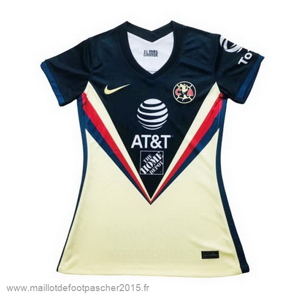 Maillot Foot Achat Domicile Maillot Femme Club América 2020 2021 Jaune