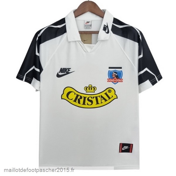 Maillot Foot Achat Domicile Maillot Colo Colo Rétro 1995 Blanc