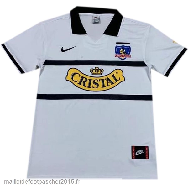 Maillot Foot Achat Domicile Maillot Colo Colo Rétro 1996 Blanc