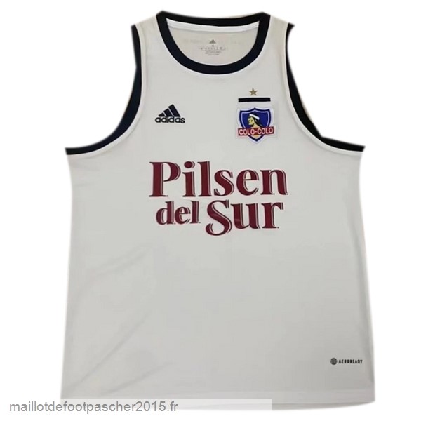 Maillot Foot Achat Maillot Sans Manches Colo Colo 2022 2023 Blanc