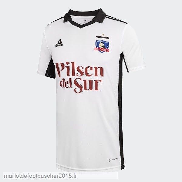 Maillot Foot Achat Thailande Domicile Maillot Colo Colo 2022 2023 Blanc