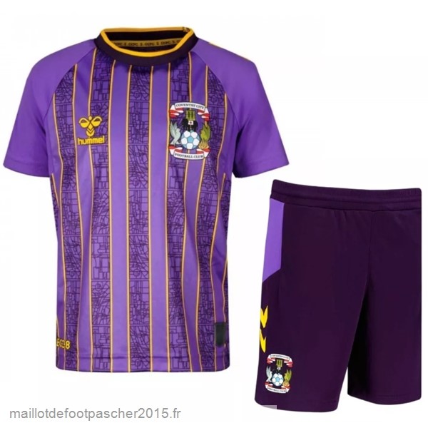 Maillot Foot Achat Exterieur Conjunto De Enfant Coventry City 2022 2023 Purpura