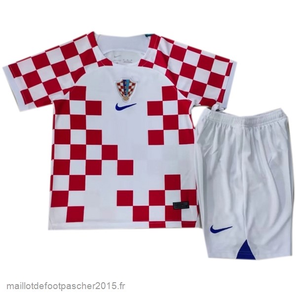 Maillot Foot Achat Domicile Conjunto De Enfant Croatie 2022 Rouge