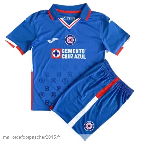 Maillot Foot Achat Domicile Conjunto De Enfant Cruz Bleu 2022 2023 Bleu