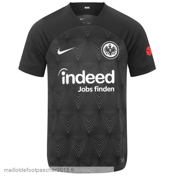 Maillot Foot Achat Thailande Exterieur Maillot Eintracht Frankfurt 2022 2023 Noir