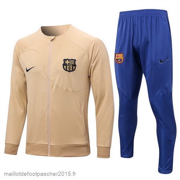 Maillot Foot Achat Survêtements Barcelona 2022 2023 Jaune Bleu