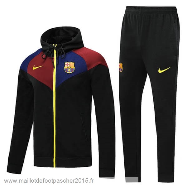 Maillot Foot Achat Survêtements Barcelone 2020 2021 Noir Rouge