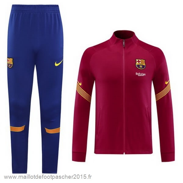 Maillot Foot Achat Survêtements Barcelone 2020 2021 Purpura Rouge