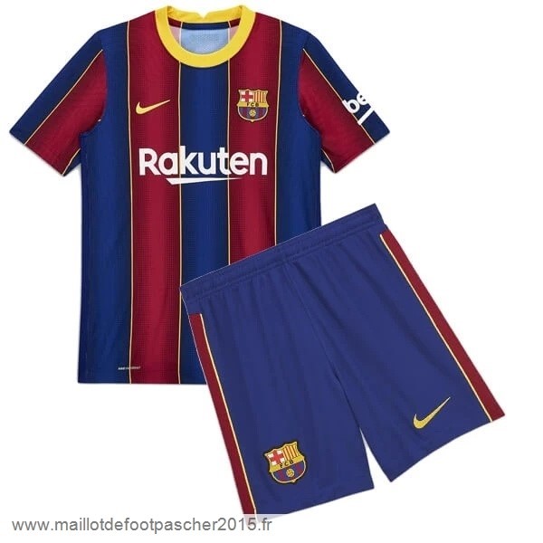 Maillot Foot Achat Domicile Conjunto De Enfant Barcelona 2020 2021 Bleu Rouge