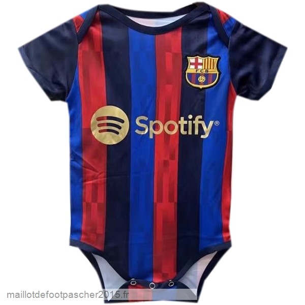 Maillot Foot Achat Domicile Onesies Enfant Barcelona 2022 2023 Bleu Rouge