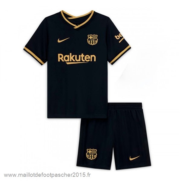 Maillot Foot Achat Exterieur Conjunto De Enfant Barcelona 2020 2021 Noir