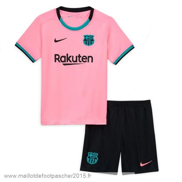 Maillot Foot Achat Third Conjunto De Enfant Barcelona 2020 2021 Rose