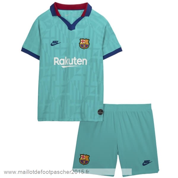 Maillot Foot Achat Third Conjunto De Enfant Barcelone 2019 2020 Vert