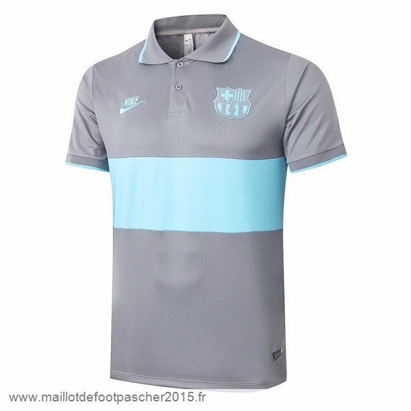 Maillot Foot Achat Polo Barcelona 2020 2021 Gris Bleu