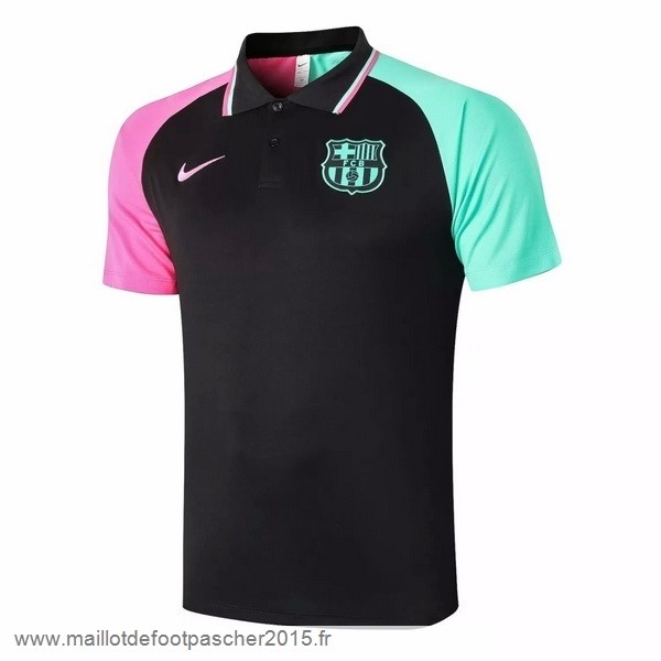 Maillot Foot Achat Polo Barcelona 2020 2021 Noir Rose Vert