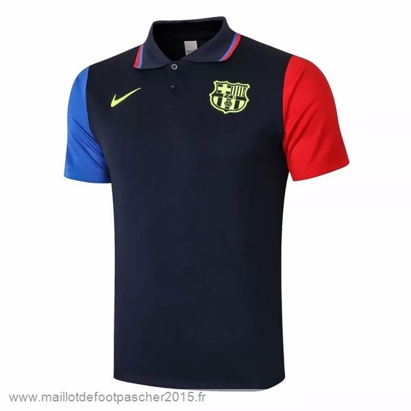 Maillot Foot Achat Polo Barcelona 2020 2021 Noir Rouge