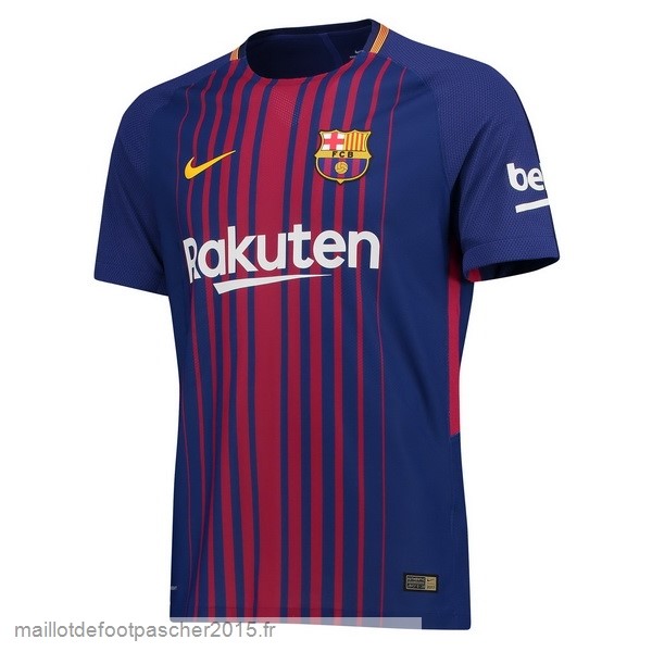 Maillot Foot Achat Domicile Maillot Barcelona Rétro 2017 2018 Bleu Rouge