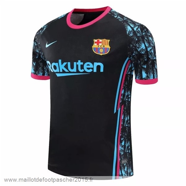 Maillot Foot Achat Entrainement Barcelona 2020 2021 Noir Rose