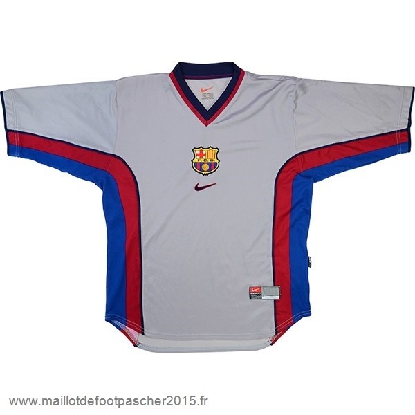 Maillot Foot Achat Exterieur Maillot Barcelona Rétro 1998 2001 Gris