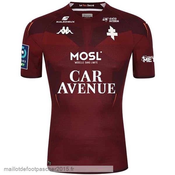 Maillot Foot Achat Thailande Domicile Maillot Metz 2022 2023 Rouge