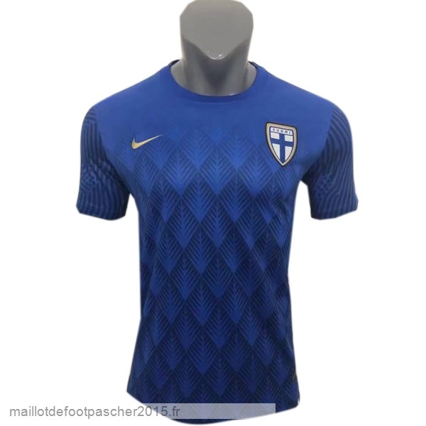 Maillot Foot Achat Thailande Exterieur Joueurs Maillot Finlande 2022 Bleu