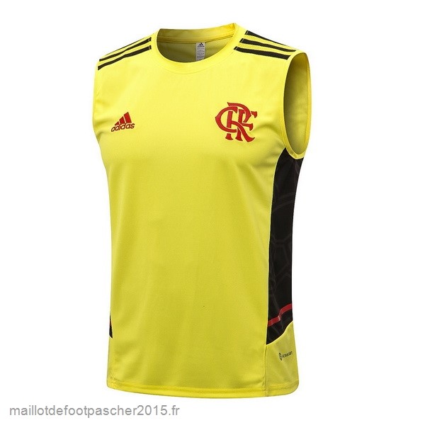 Maillot Foot Achat Entrainement Sans Manches Flamengo 2022 2023 Jaune