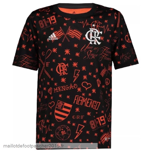 Maillot Foot Achat Thailande Pré match Maillot Flamengo 2022 2023 Rouge