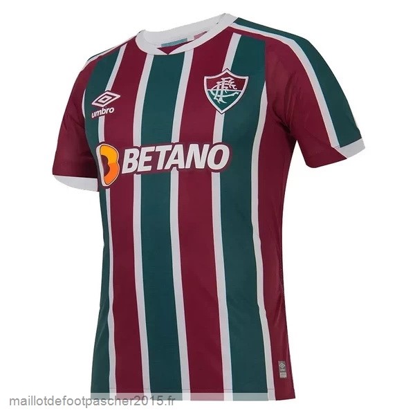 Maillot Foot Achat Thailande Domicile Maillot Fluminense 2022 2023 Rouge Vert