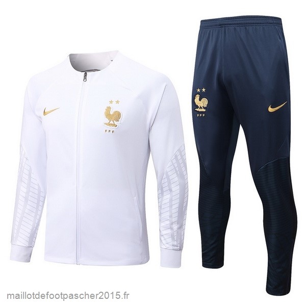 Maillot Foot Achat Survêtements France 2022 I Blanc