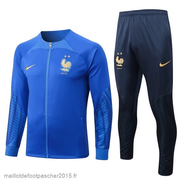 Maillot Foot Achat Survêtements France 2022 I Bleu